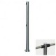 BH02 2-01 Picior central pentru prindere 2 bare (aranjament unghi 180&deg;)